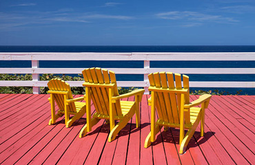 Redwood Decking in Gardena