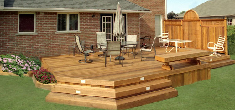 Cedar Composite Decking in Gardena, CA