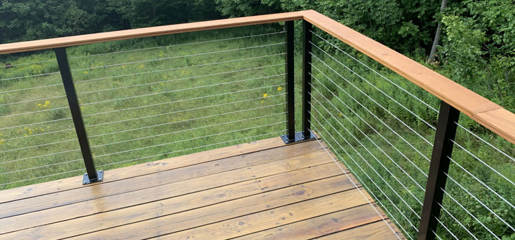 Installing Deck Cable Railing in Gardena, CA